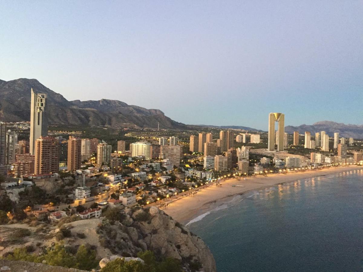 2 Dorm.A/A.Vista Mar.Wifi.Gym.Sauna.Terraza.Parking. El Campello Buitenkant foto