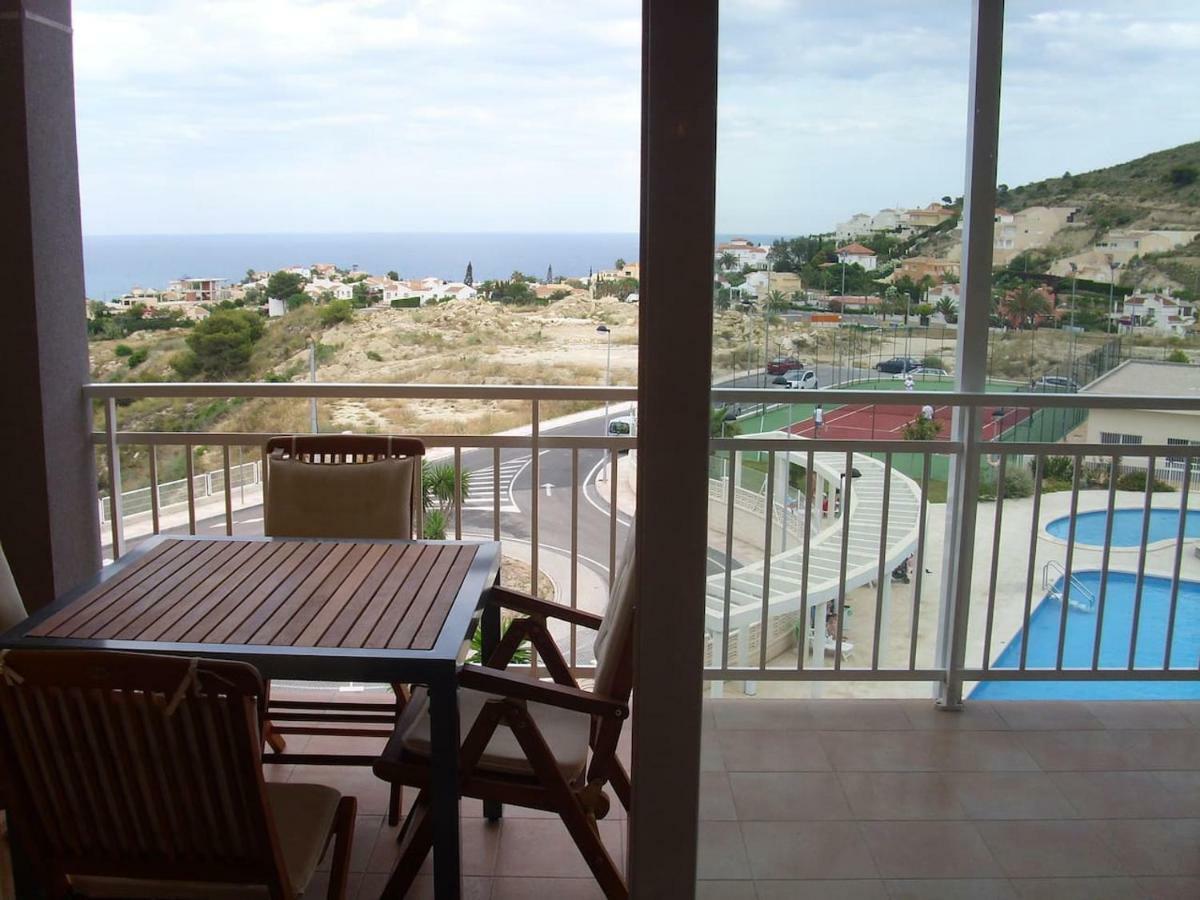 2 Dorm.A/A.Vista Mar.Wifi.Gym.Sauna.Terraza.Parking. El Campello Buitenkant foto